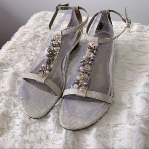 Dressy Wedge Sandals Wedding/Formal